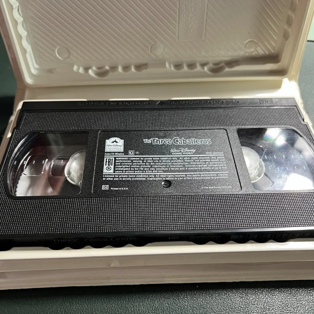 Vintage Walt Disney VHS – The Three Caballeros – #091 – Classic Animation